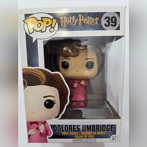 Funko Pop! Harry Potter Dolores Umbridge in Pink, Collectible, New In Box, #39